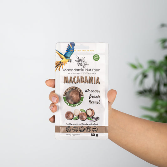 Nuci de macadamia in coaja 80gr