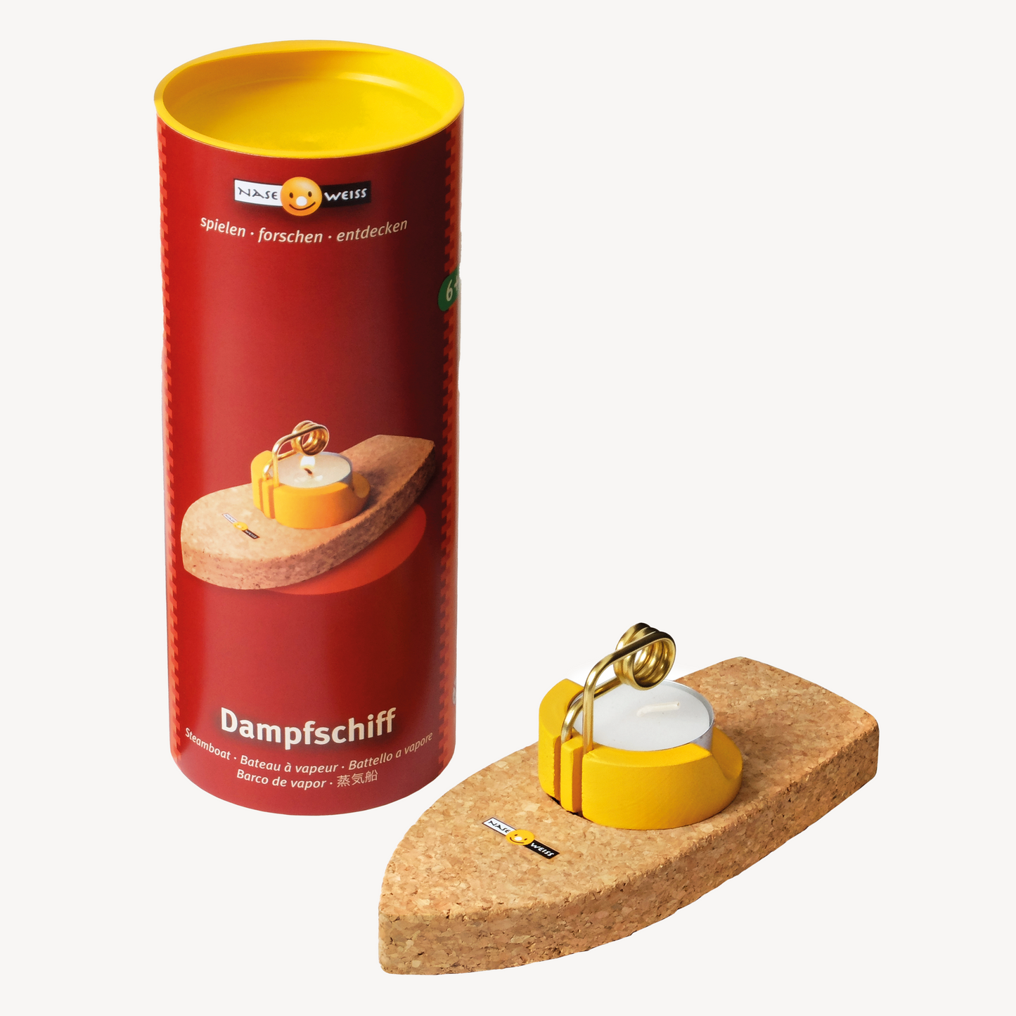 Nava cu aburi pentru copii