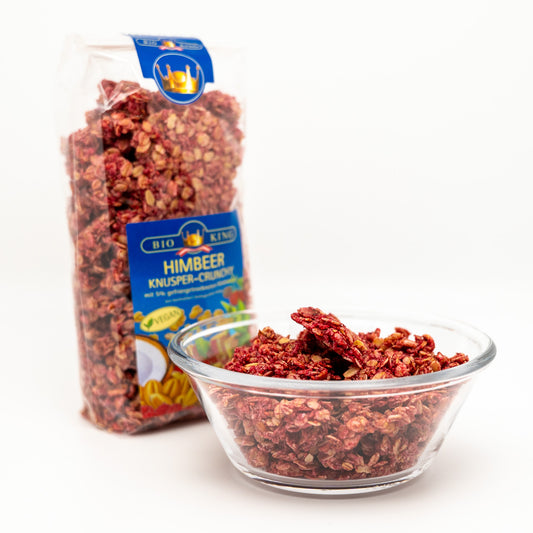 granola cu zmeura bio