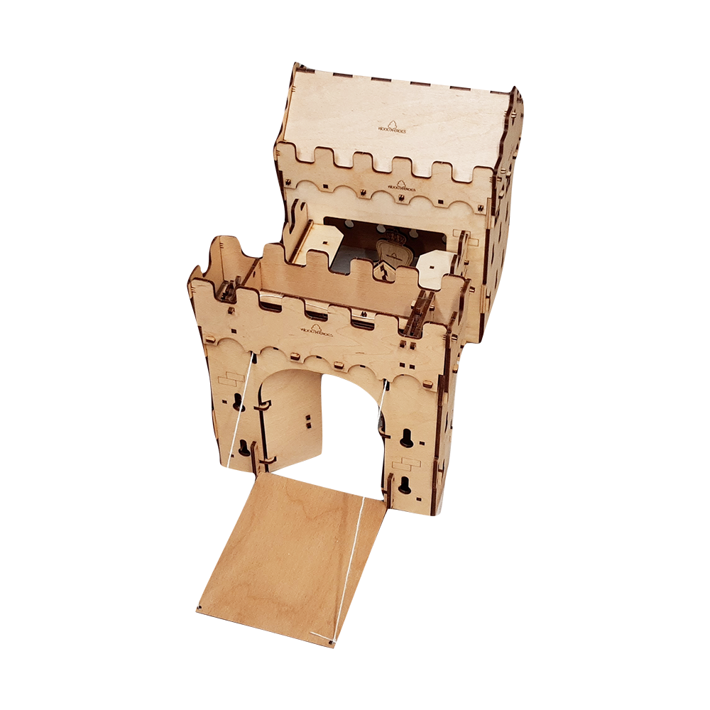 castel de construit din lemn