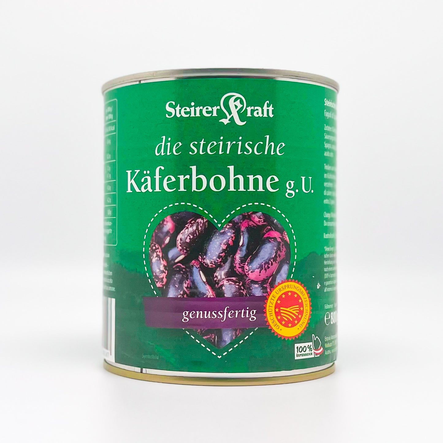Fasole de tip gandac (Käferbohnen) in conserva 800 g