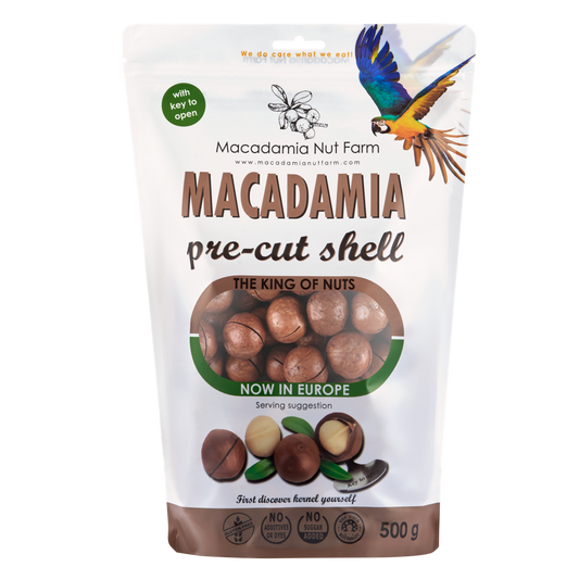 Nuci de macadamia in coaja 500g