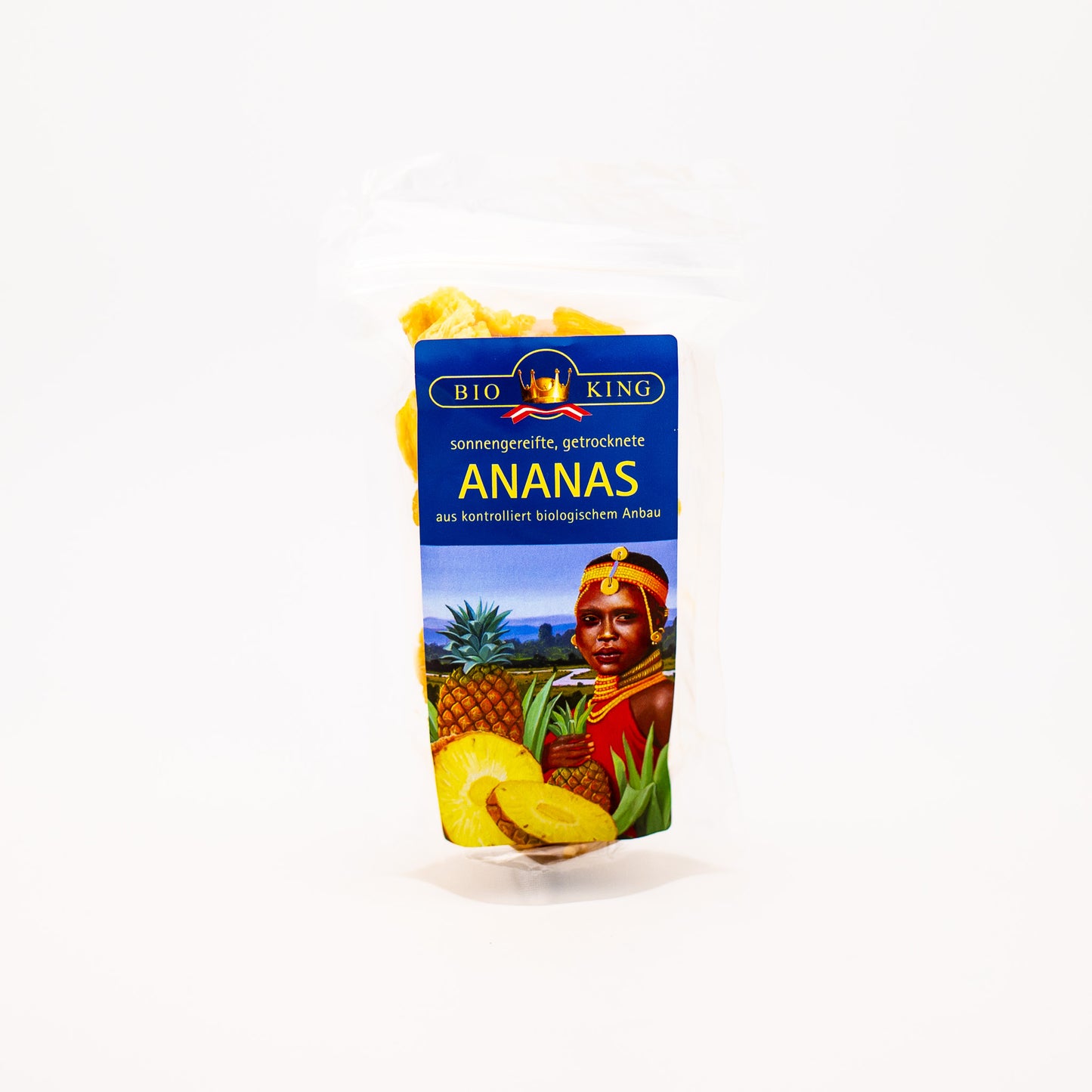 Bucati de ananas uscat BIO