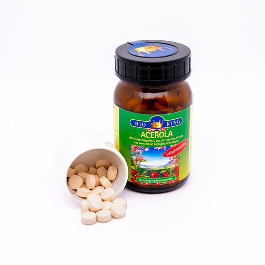 Acerola BIO - Vitamina C, tablete de supt