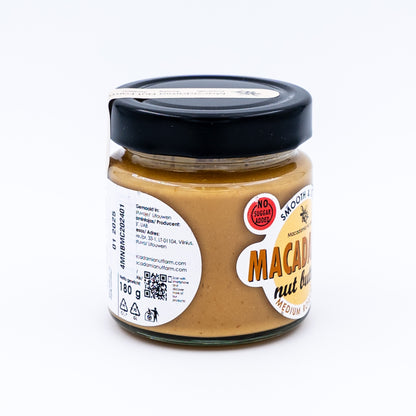 Crema de nuci de macadamia FINA - prajit mediu