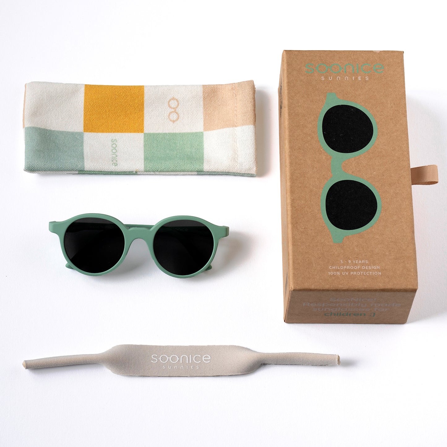 Ochelari de soare SooNice - Mint Green