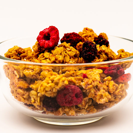 bol granola cu fructe de padure bio si vegan
