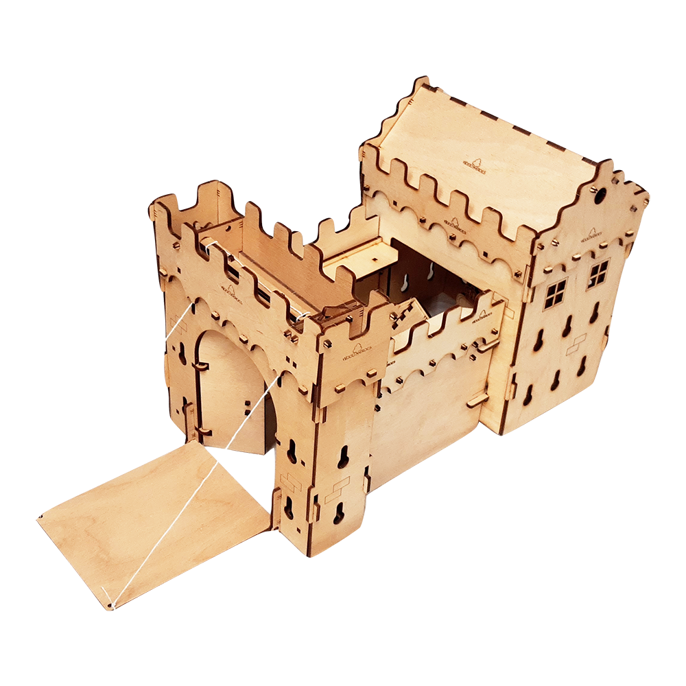 castel de construit lemn
