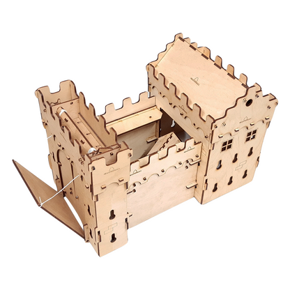 castel de construit din lemn