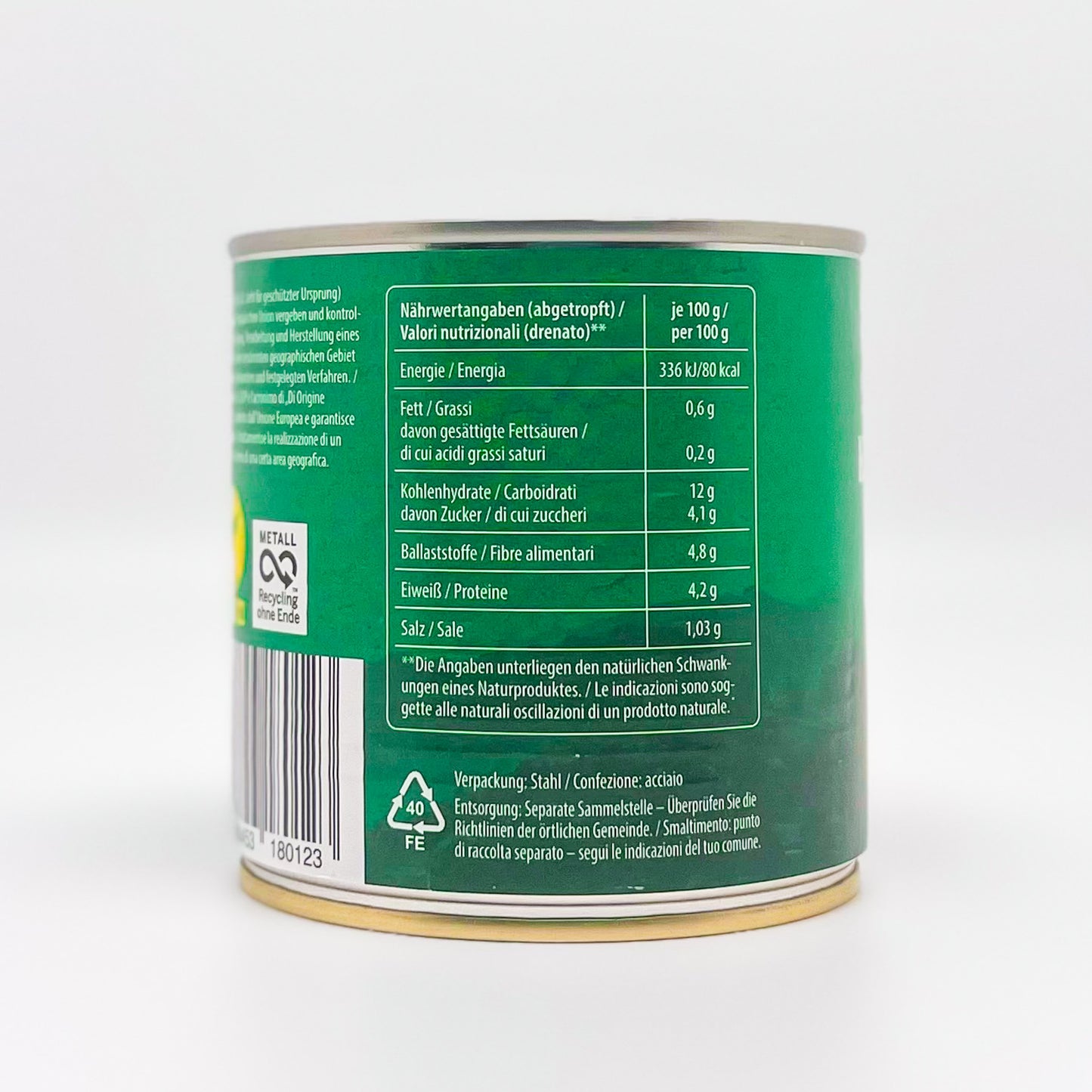 Fasole de tip gandac (Käferbohnen) conserva 400g